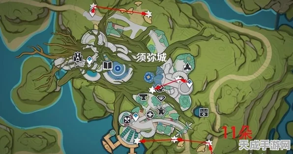 原神帕蒂沙兰采集全攻略，高效路线助你速刷材料！