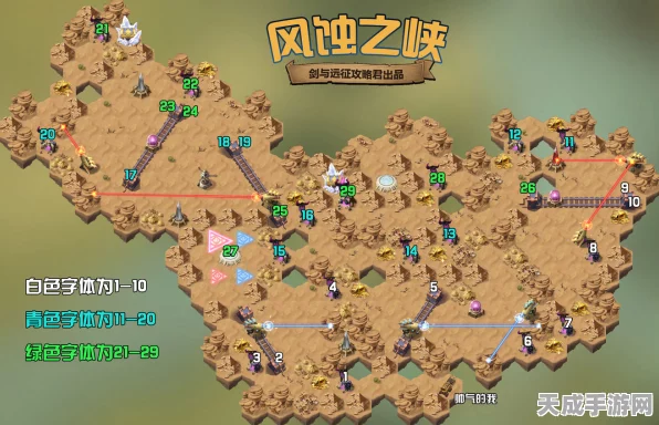 剑与远征风蚀之峡全攻略，揭秘高效通关路线与实战技巧