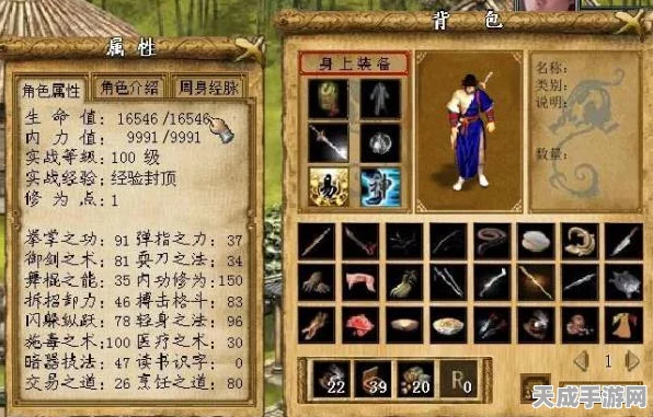 金庸群侠传2加强版，揭秘自创武功威力之谜