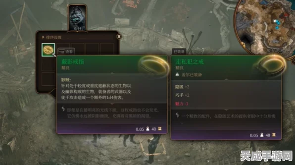 博德之门3，蔽影戒指终极获取秘籍与深度游戏探索指南