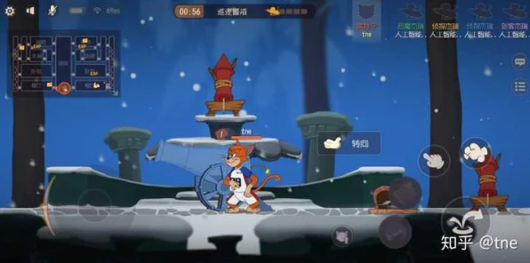 猫和老鼠手游深度解析，雪夜古堡地面下落栅栏机关揭秘