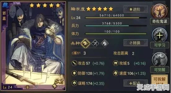 率土之滨深度解析，四星英雄十佳阵容搭配攻略