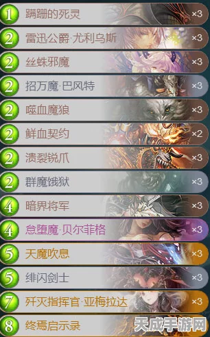 影之诗高手揭秘，M高分段15连胜直上GM，复仇鬼卡组称霸之路