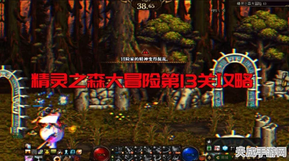 DNF手游新挑战，精灵之森大冒险全攻略，揭秘迷宫路线与隐藏宝藏