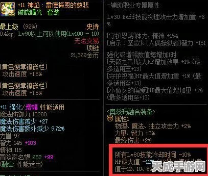 DNF顶尖对决，红字防具终极指南，揭秘最强属性之选