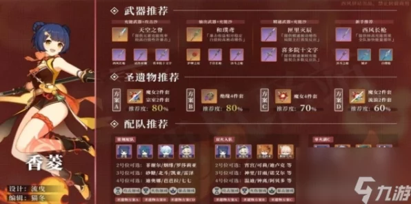 原神深度解析，香菱武器精选指南，打造最强火系战姬！