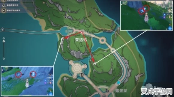 原神探索指南，揭秘久雨莲全地图位置与获取攻略