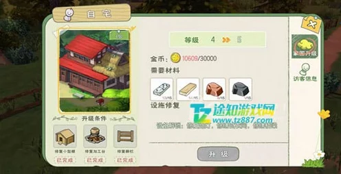 小森生活木工台升级攻略，2级所需材料全揭秘