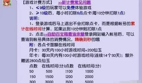 梦幻西游手游，详解点卡制度，探索游戏内消费新奥秘
