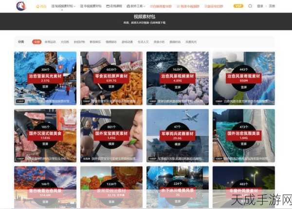 全成高清短视频素材在哪里找:寻找优质全高清短视频素材的途径与建议分享
