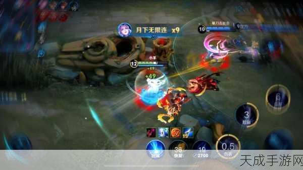露娜月下翩跹舞,无限连招秘籍曝光,峡谷霸主之路由此开启
