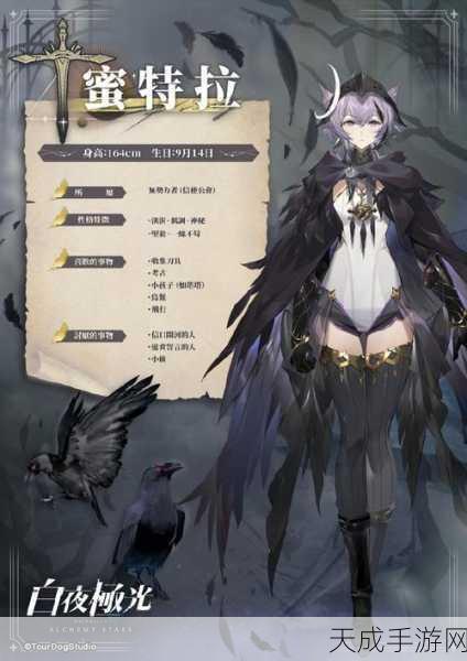 白夜极光深度解析，戴娜角色全攻略，技能亮点与实战应用