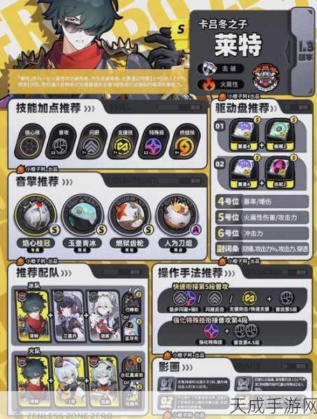 绝区零猫又全攻略，技能天赋深度解析，实战策略独家揭秘