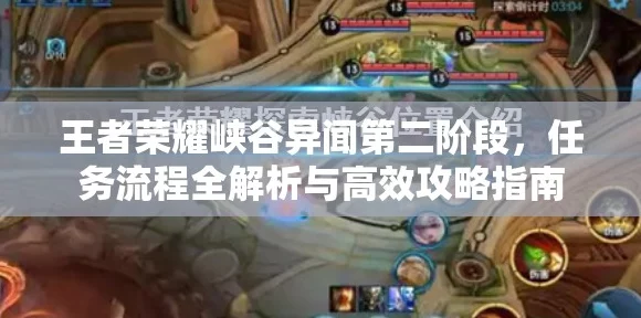 王者荣耀，揭秘峡谷异闻深入调查任务，攻略与细节大公开