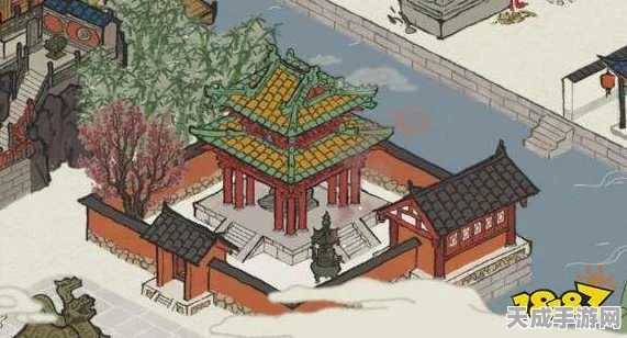 江南百景图建筑探秘，山清庙与灵光庙的绝美细节与魅力剖析