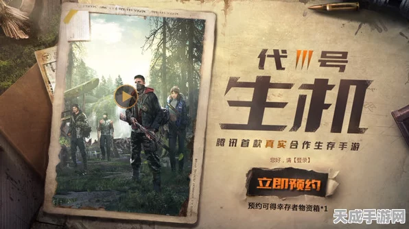 代号生机预约攻略，抢先体验末日生存的秘诀！
