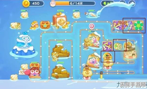 保卫萝卜4深度攻略，揭秘阿波与魔法宝藏67关必胜秘籍