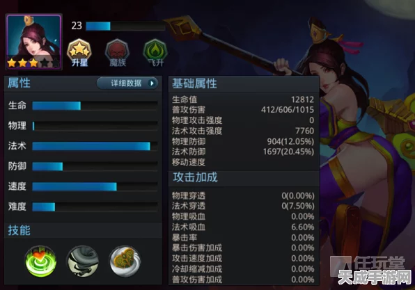 乱斗西游，铁扇公主战力深度剖析与竞技场实战技巧