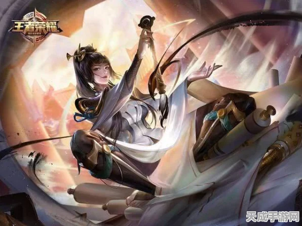 王者荣耀，上官婉儿天狼绘梦者新皮肤惊艳亮相，KPL限定细节揭秘
