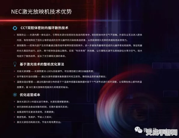 手游界新纪元，激光技术引领NEC放映机十年变革，重塑游戏体验