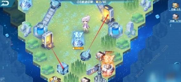 QQ飞车手游，揭秘幻境1-3高效通关攻略，解锁赛道奥秘！