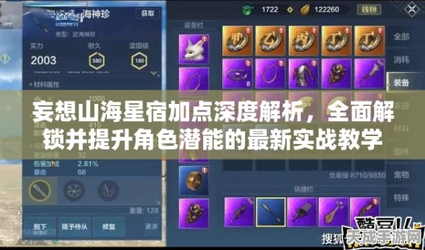妄想山海玄武星宿全攻略，加点秘籍与实战绝技大揭秘