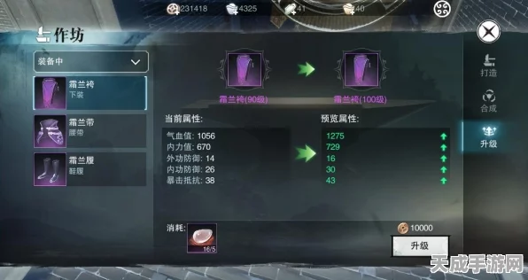 楚留香手游，揭秘紫金神装获取秘籍，深度剖析紫装强化价值