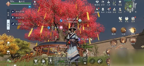 天涯明月刀手游，家园许愿树种植全攻略，解锁专属祈福奖励！