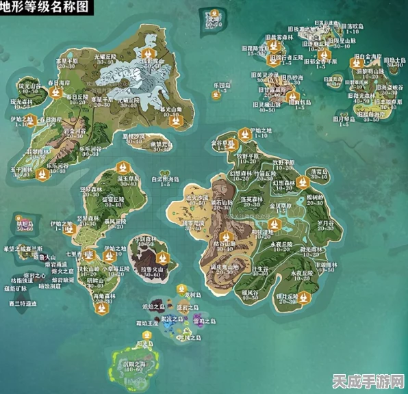 探秘创造与魔法广阔世界，详尽地图全貌解析