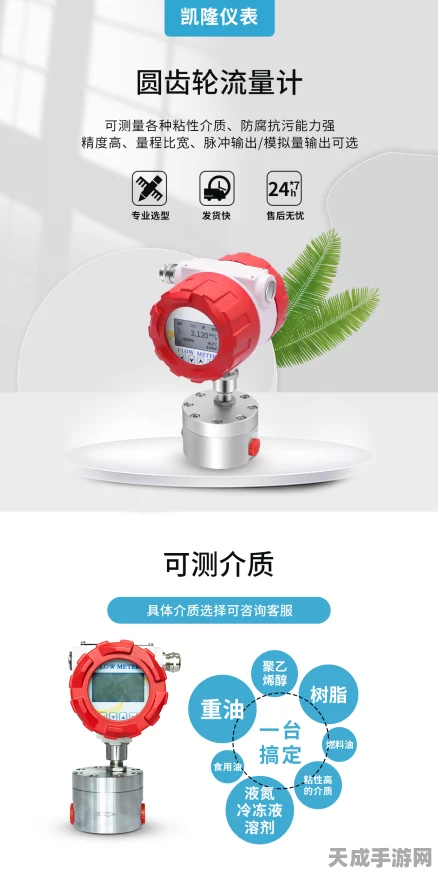 手游界新潮流，圆齿轮流量计在游戏性能监测中的巧妙应用