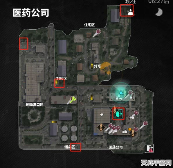 萤火突击高手进阶，医药公司地图全攻略，揭秘金点位置与高效搜图秘籍