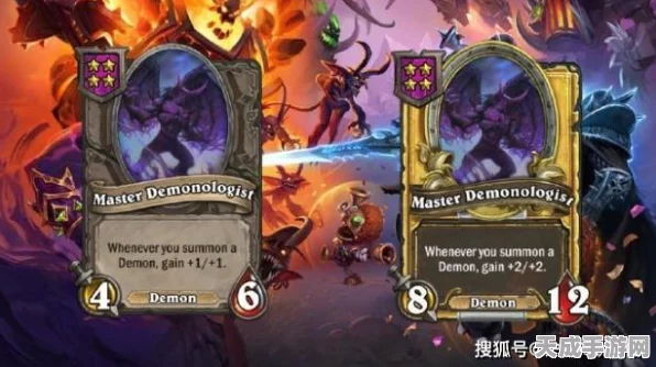 炉石传说酒馆战棋新纪元，小粉恶魔流阵容席卷天梯，登顶玩家实战揭秘