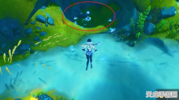 原神探秘，蓝色生物大搜罗及其栖息地揭秘