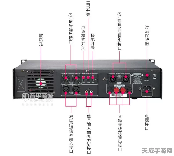 手游玩家必备！功放与前置放大器连接全攻略，提升游戏音效新境界