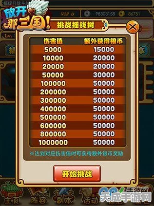 放开那三国，银币速刷攻略大揭秘，高手进阶必备！