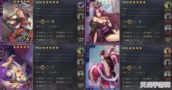 率土之滨S2赛季五级地难度排行揭秘，挑战与策略并存