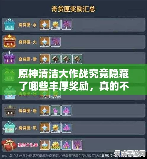 原神清洁大作战召回码全攻略，解锁高效清洁技巧，赢取限定奖励
