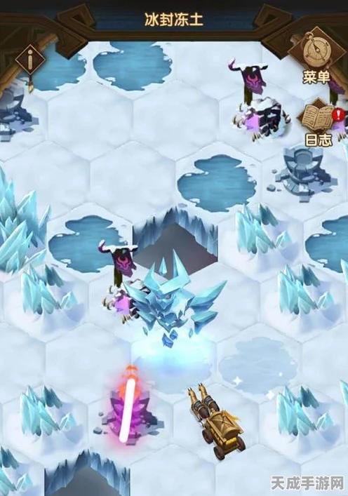 剑与远征深度攻略，揭秘雪与火副本完美通关路线与实战技巧