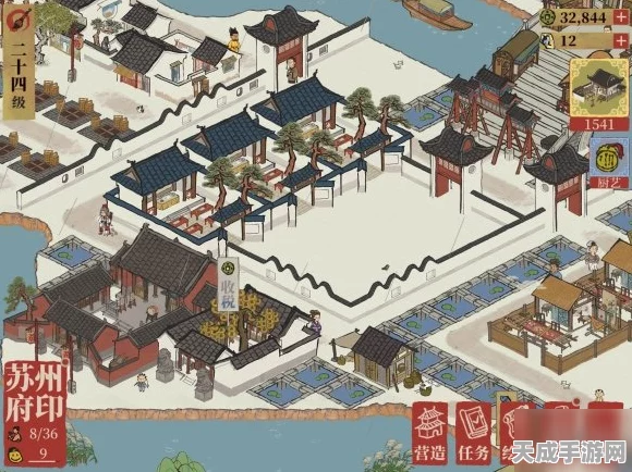 江南百景图深度攻略，解锁苏州府的神秘之旅