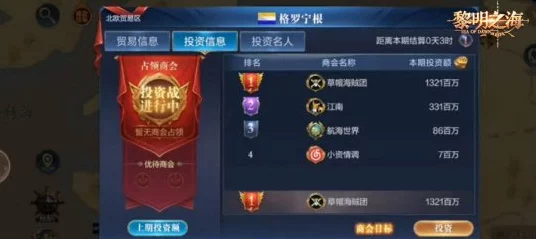 黎明之海，贸易币深度攻略，解锁财富与荣耀的钥匙