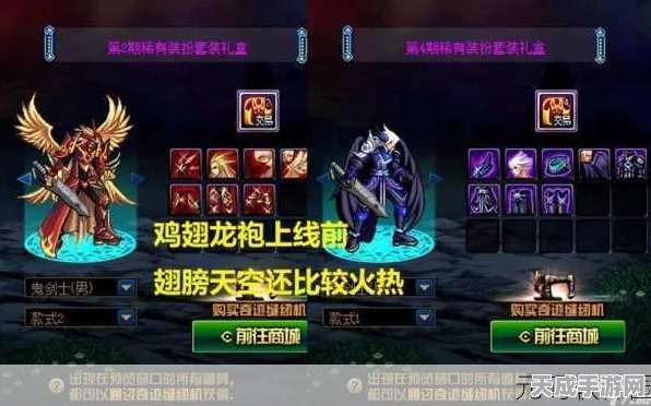 DNF顶尖玩家攻略，双鹰套装深度剖析，实战评测哪款套装与你战斗风格最契合