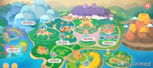 摩尔庄园手游，揭秘么么公主与双子星公主的梦幻之旅