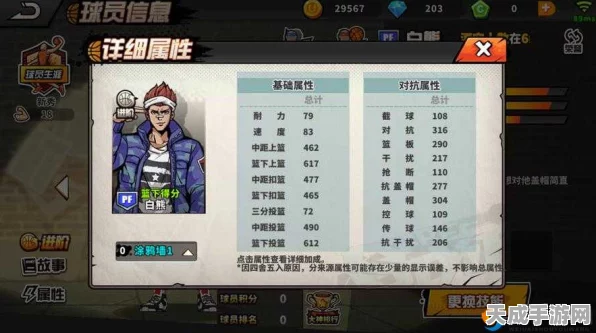 街头篮球手游，白熊技能搭配攻略，解锁赛场霸主秘籍