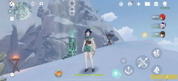原神探险新纪元，征服雪山之巅，挑战极限之旅