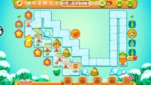 保卫萝卜 2 第 76 关，探寻神秘隐藏炮塔