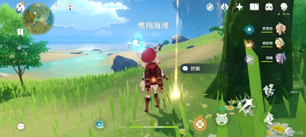 原神，探秘鹰翔海滩景色拍摄任务的完美攻略