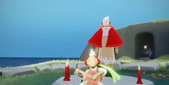 光遇红耳机先祖神秘现身！位置与兑换图全攻略