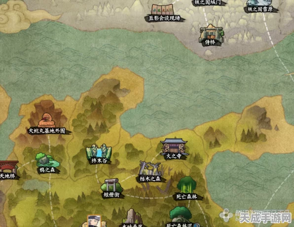 探秘火影忍者OL，解锁隐藏地图彩蛋的终极攻略
