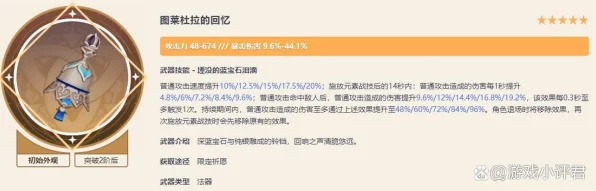 原神深度解析，图莱杜拉回忆与流浪者专武全攻略