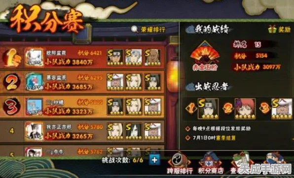 火影手游顶尖战力，解锁战斗技巧与策略的深度指南